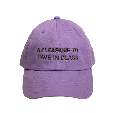 Aiden Arata | Pleasure to Have in Class Hat - Lavender *PREORDER*