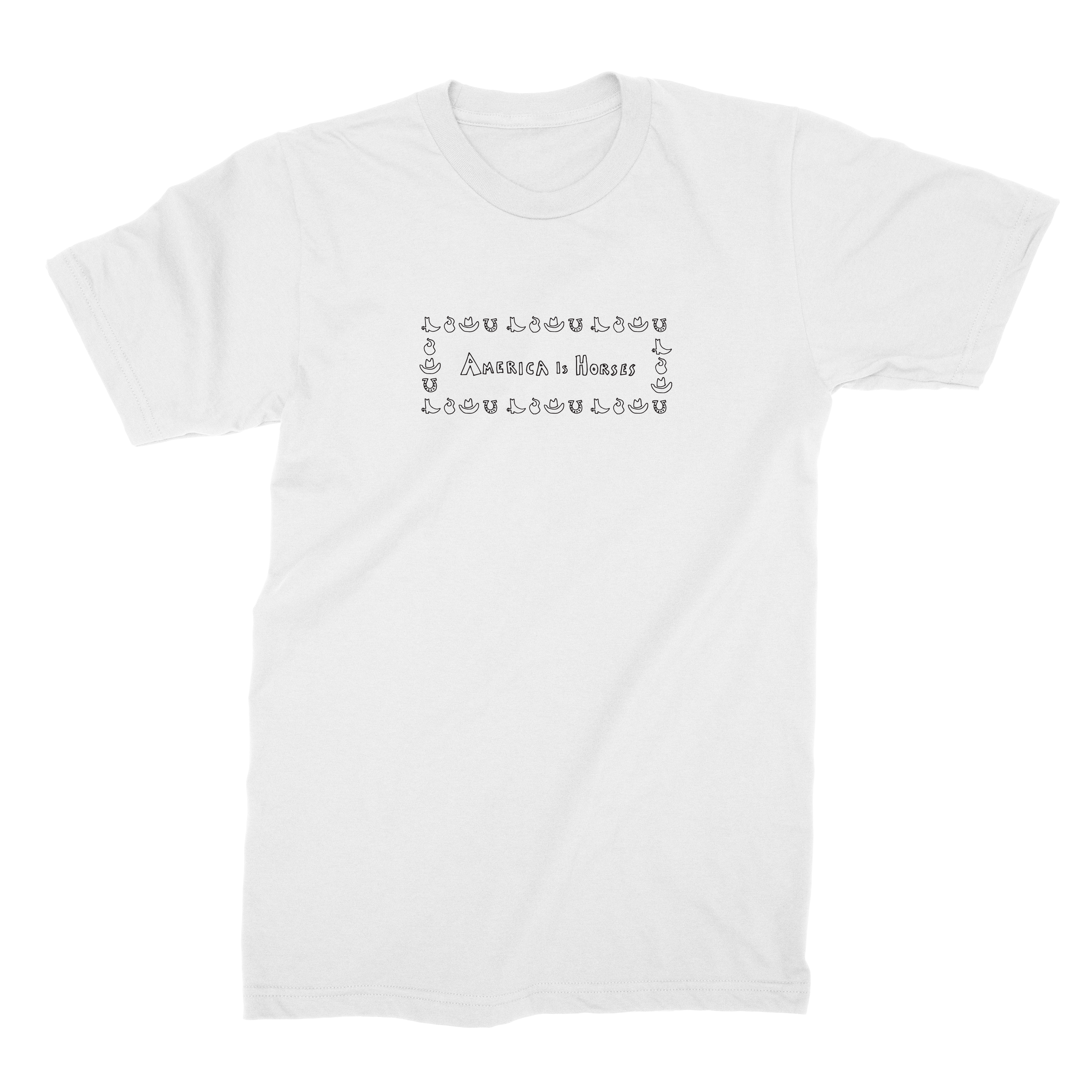 Lucas Zelnick | America Is Horses T-Shirt  **PREORDER**