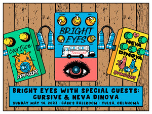 Bright Eyes | Tulsa 2023 Poster