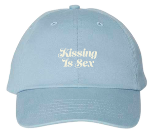 Caleb Hearon | Kissing Is Sex Hat - Blue