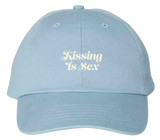 Caleb Hearon | Kissing Is Sex Hat - Blue