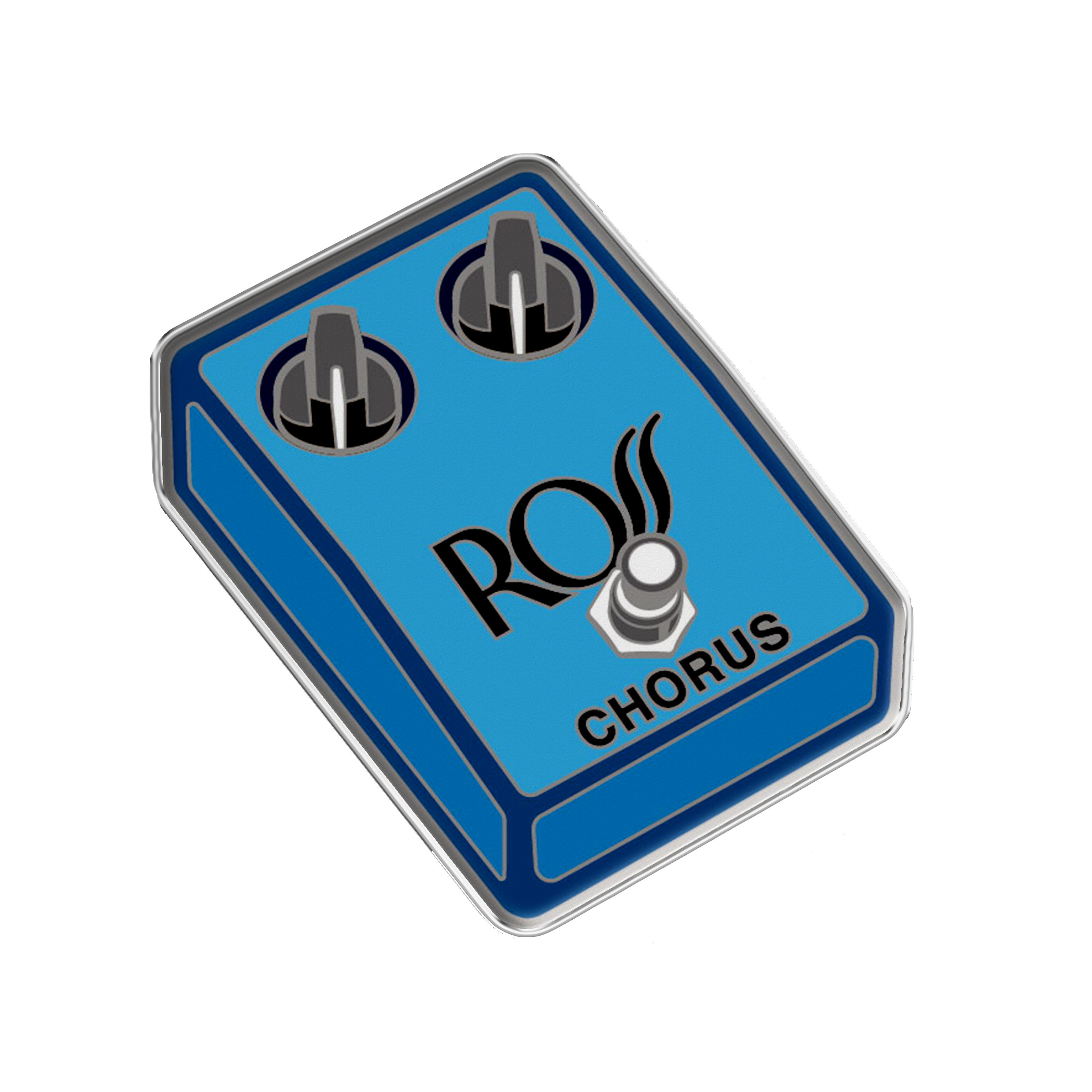 ROSS Electronics | Ross Chorus Enamel Pin