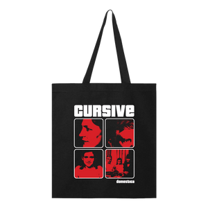 Cursive | 4 - Panel Tote Bag