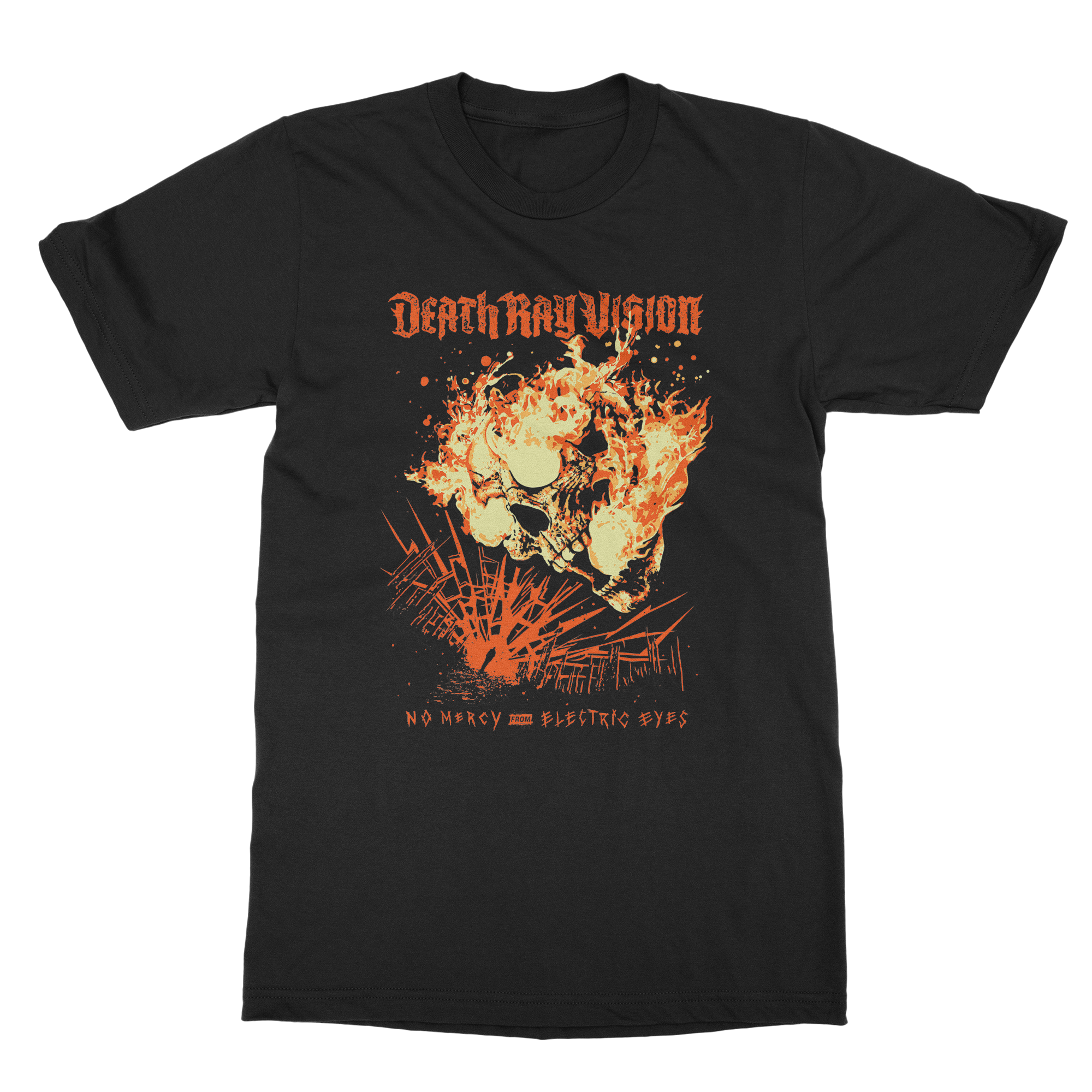 Death Ray Vision | No Mercy T-Shirt - Black
