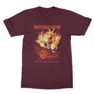 Death Ray Vision | No Mercy T-Shirt - Maroon