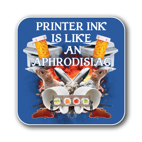 Eric Andre | Printer Ink Sticker