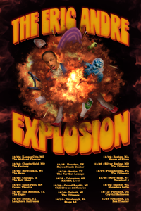 Eric Andre | Explosion Tour Poster *PREORDER*