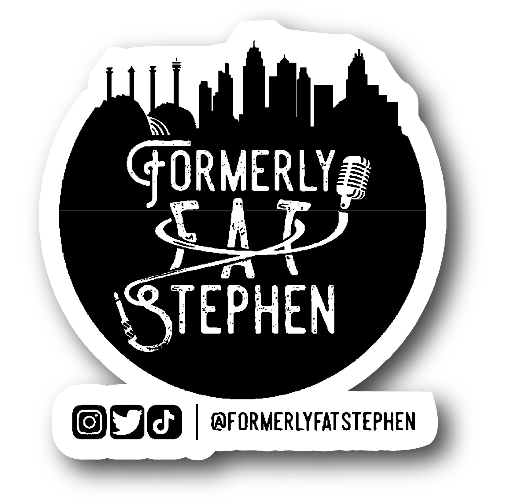 Stephen Taylor | Formerly Fat Stephen Sticker