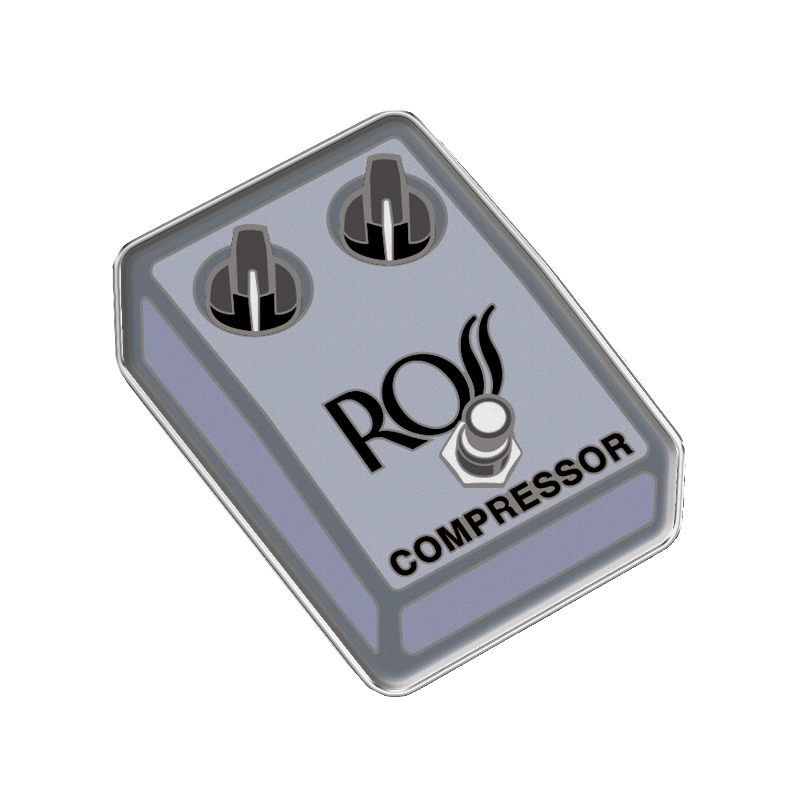 ROSS Electronics | Ross Compressor Enamel Pin