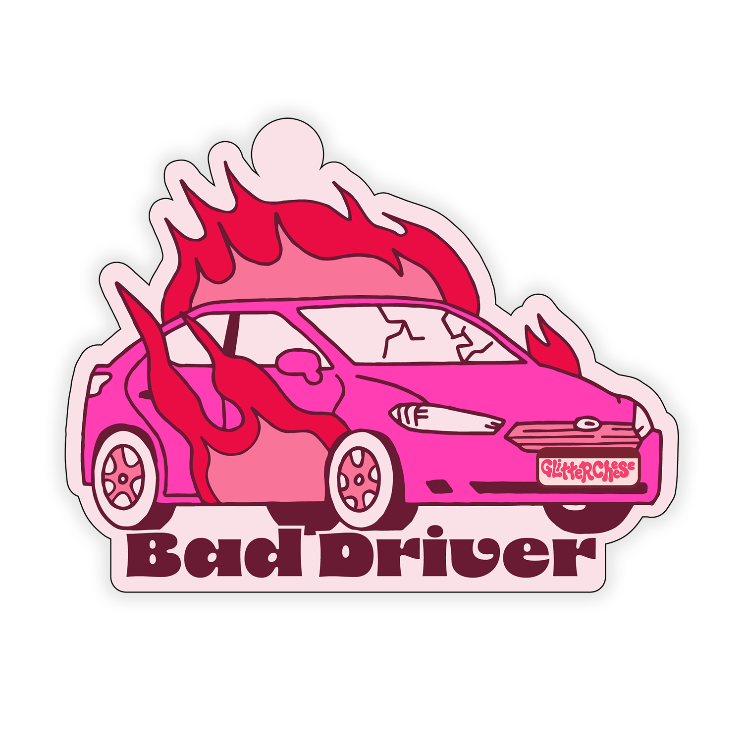 Liza Treyger | Bad Driver Hanging Air Freshener *PREORDER*