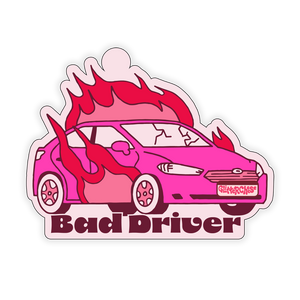 Liza Treyger | Bad Driver Hanging Air Freshener *PREORDER*