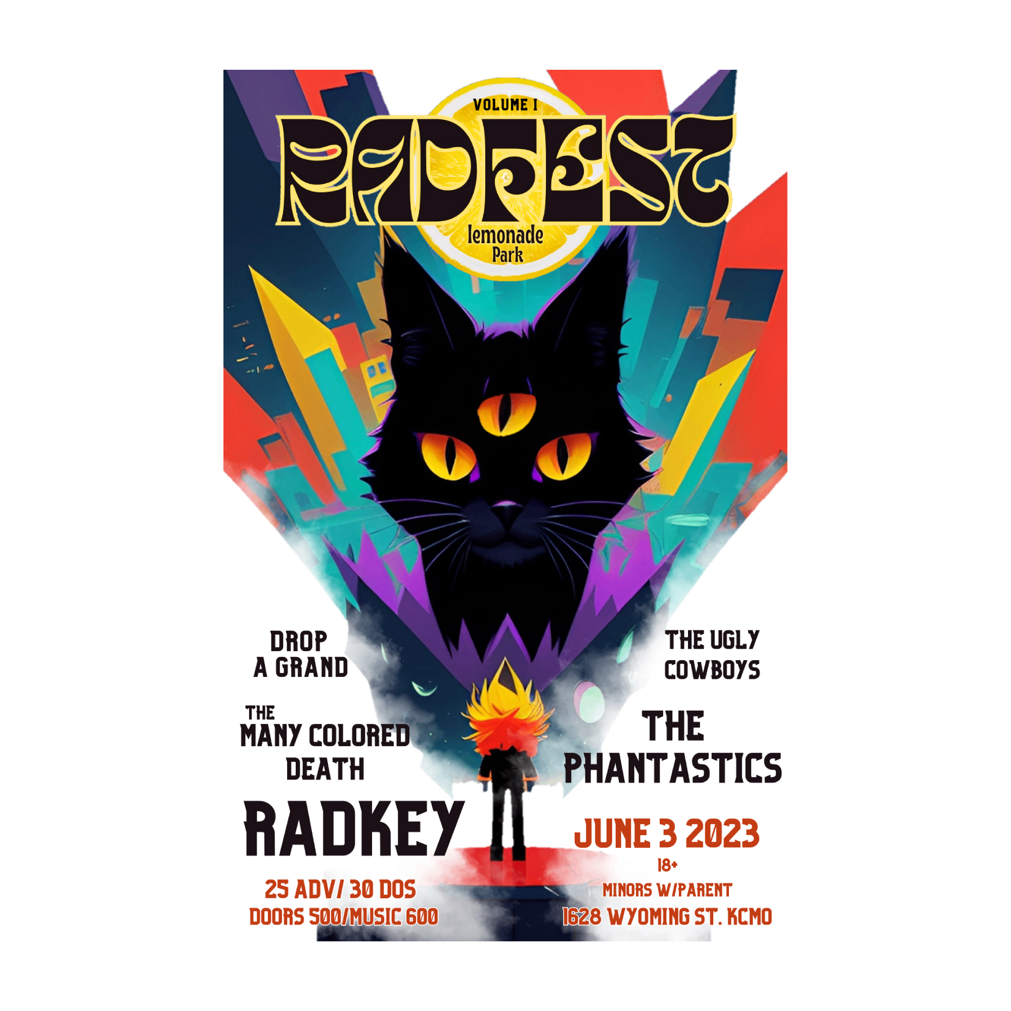 Radkey | RadFest Volume 1 Poster