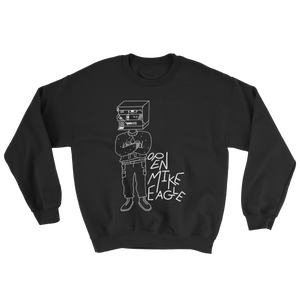 Merch Engine | Open Mike Eagle Stereohead Lineart Crewneck *PREORDER*