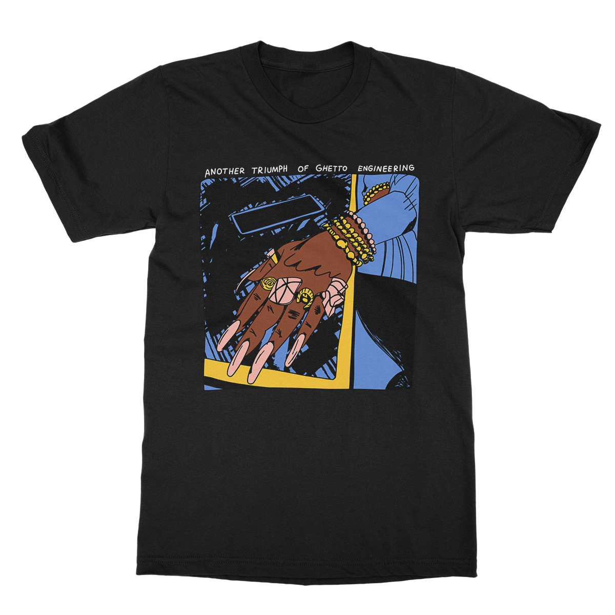 Merch Engine | Open Mike Eagle - Another Triumph of Ghetto Engineering T-Shirt - Black