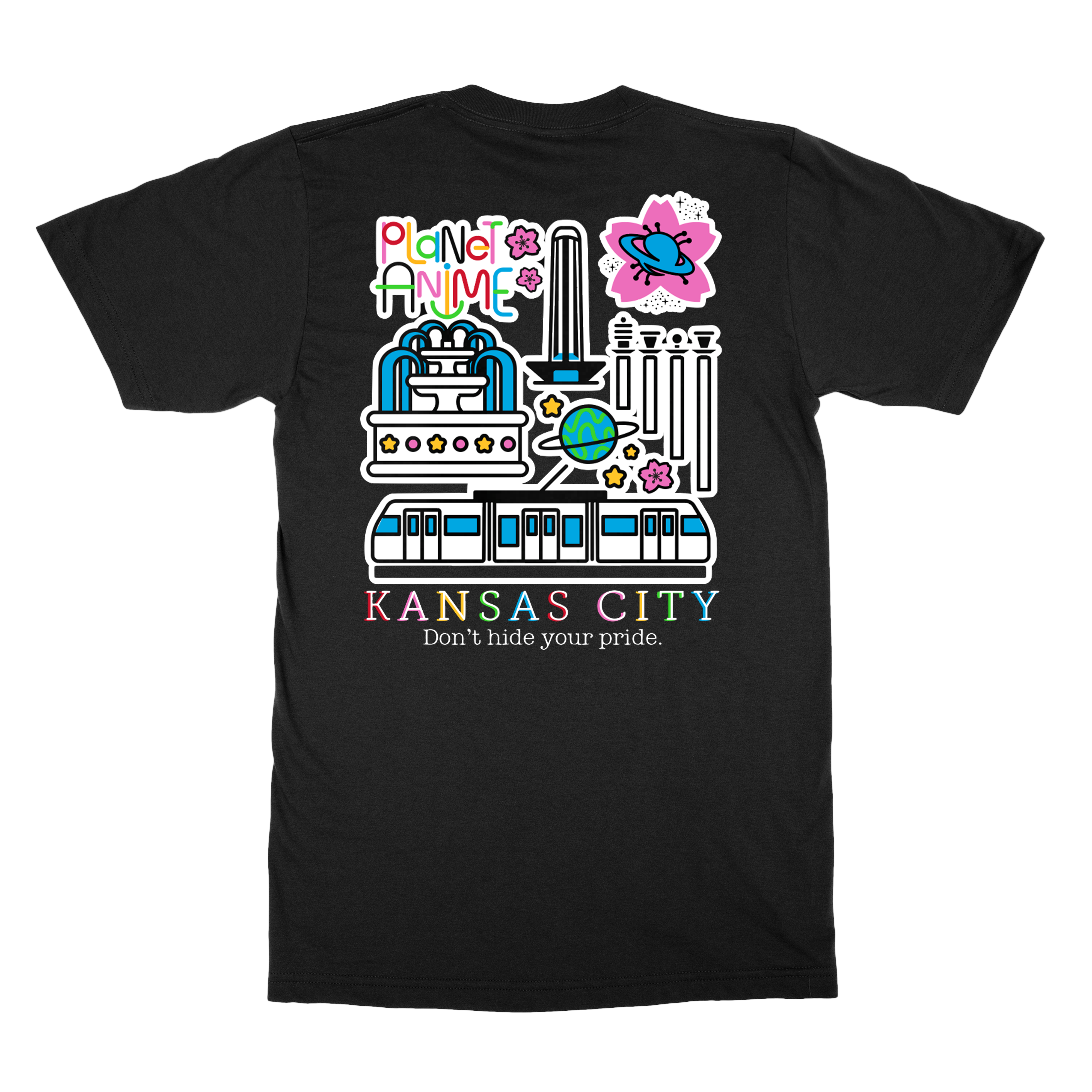 Planet Anime | Don't Hide Your Pride T-Shirt
