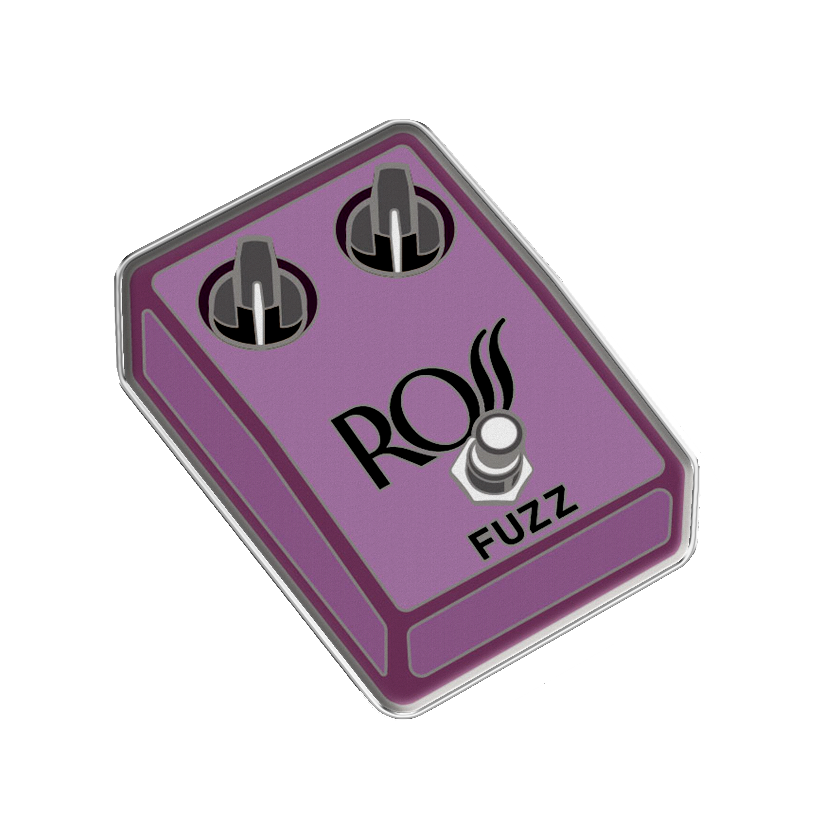 ROSS Electronics | Ross Fuzz Enamel Pin