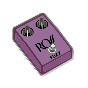 ROSS Electronics | Ross Fuzz Enamel Pin