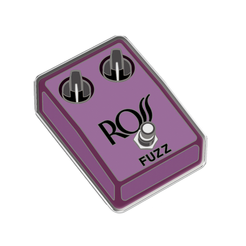 ROSS Electronics | Ross Fuzz Enamel Pin