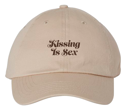 Caleb Hearon | Kissing Is Sex Hat - Tan