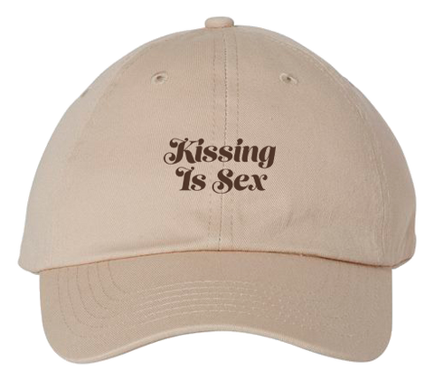 Caleb Hearon | Kissing Is Sex Hat - Tan