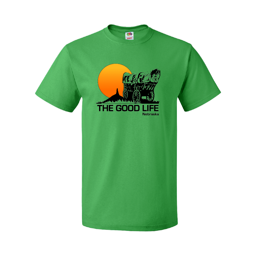 The Good Life | Souvenir T-Shirt - Green