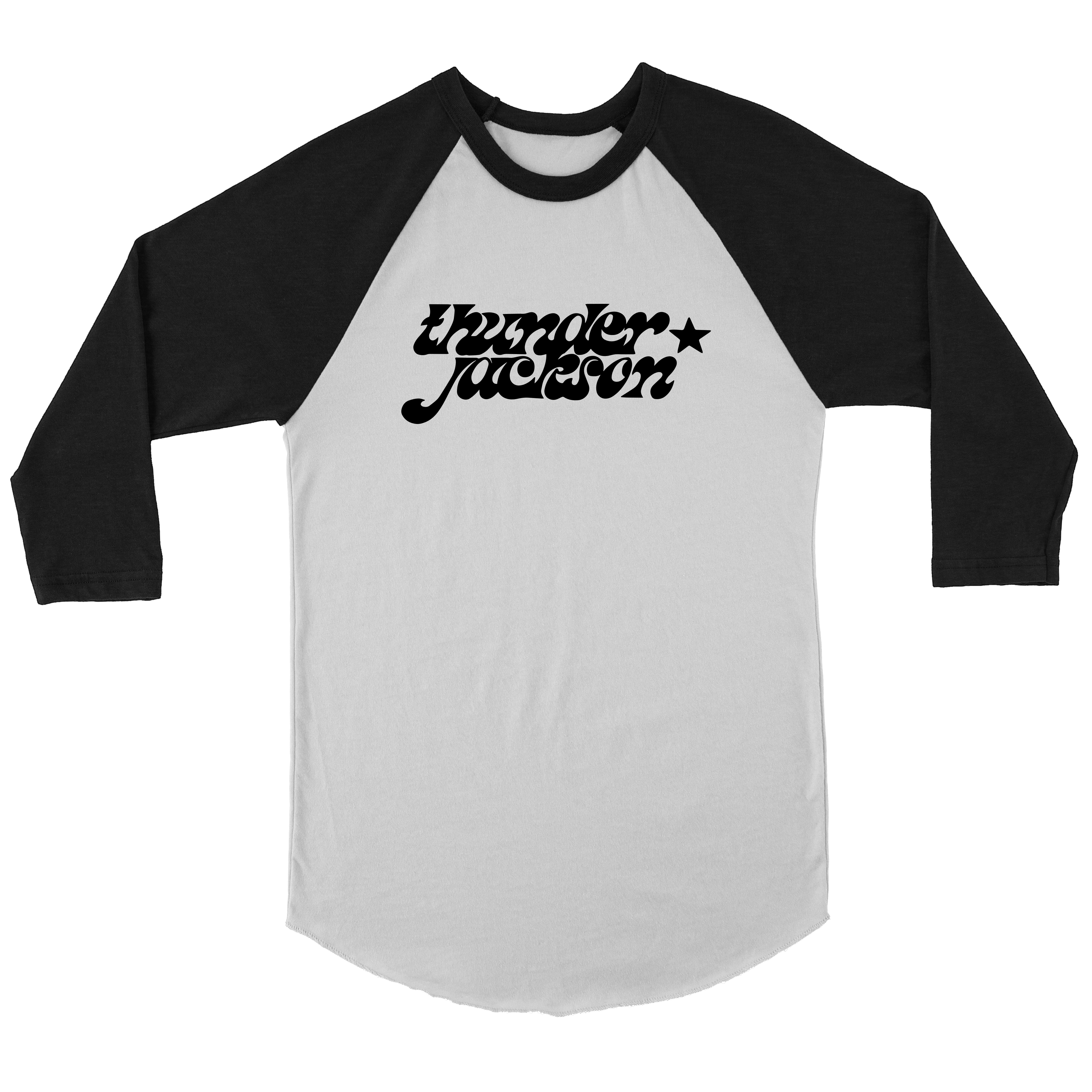 Thunder Jackson | Logo 3/4 Sleeve Baseball Jersey