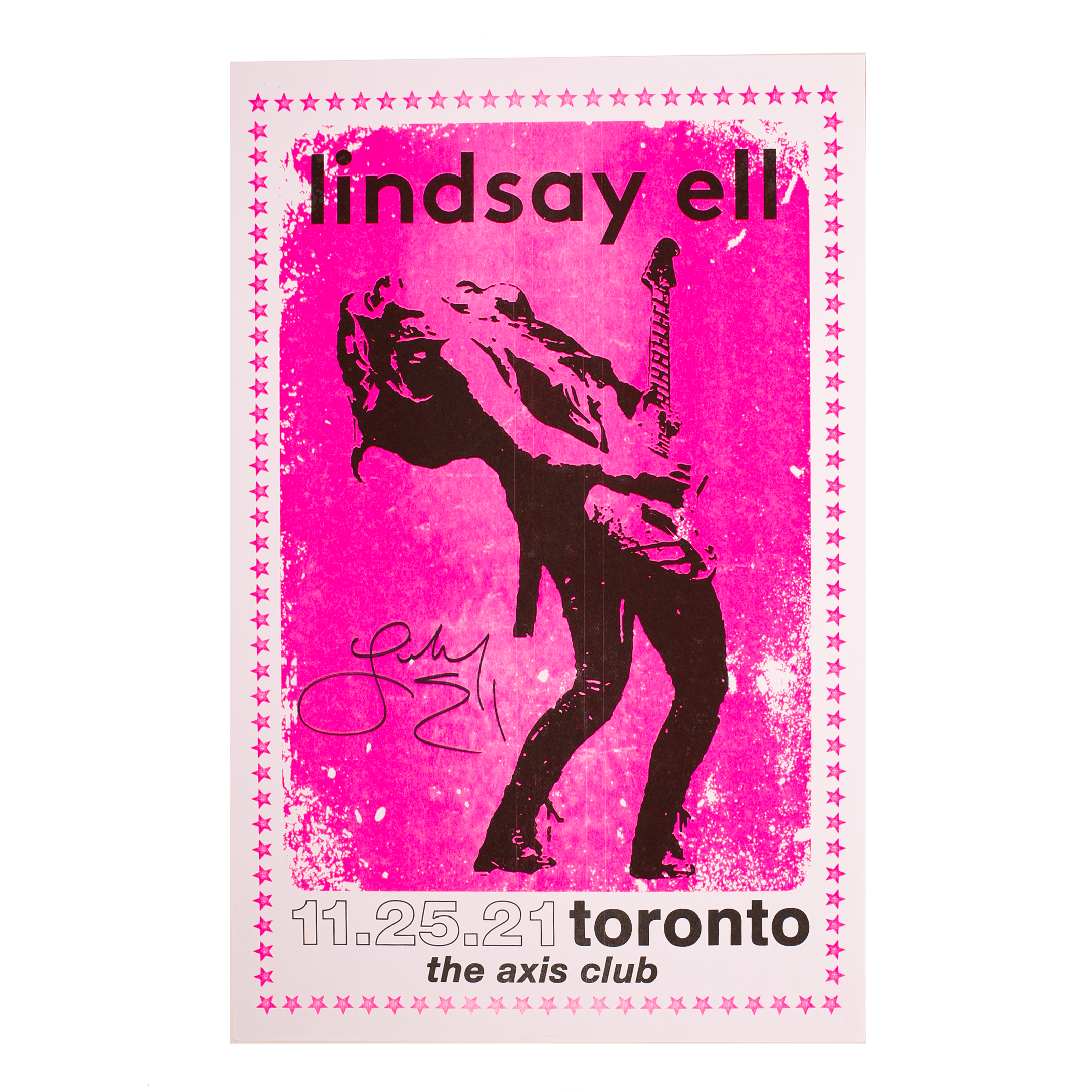 Lindsay Ell | Toronto 2021 Autographed Tour Poster