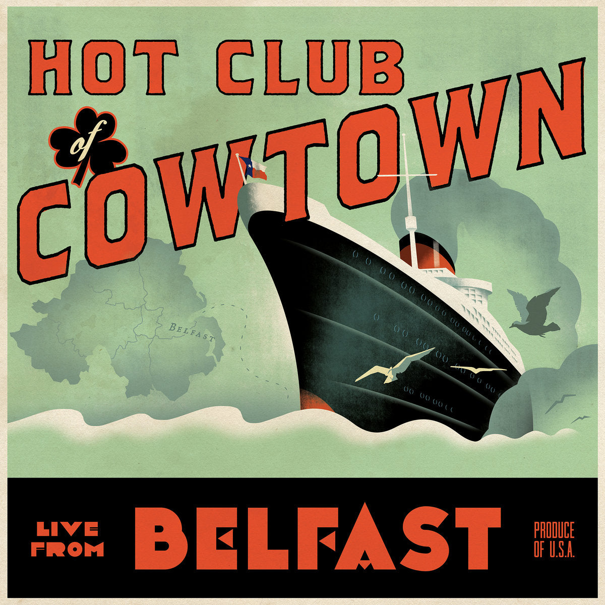Hot Club of Cowtown |  Live from Belfast CD (2023)