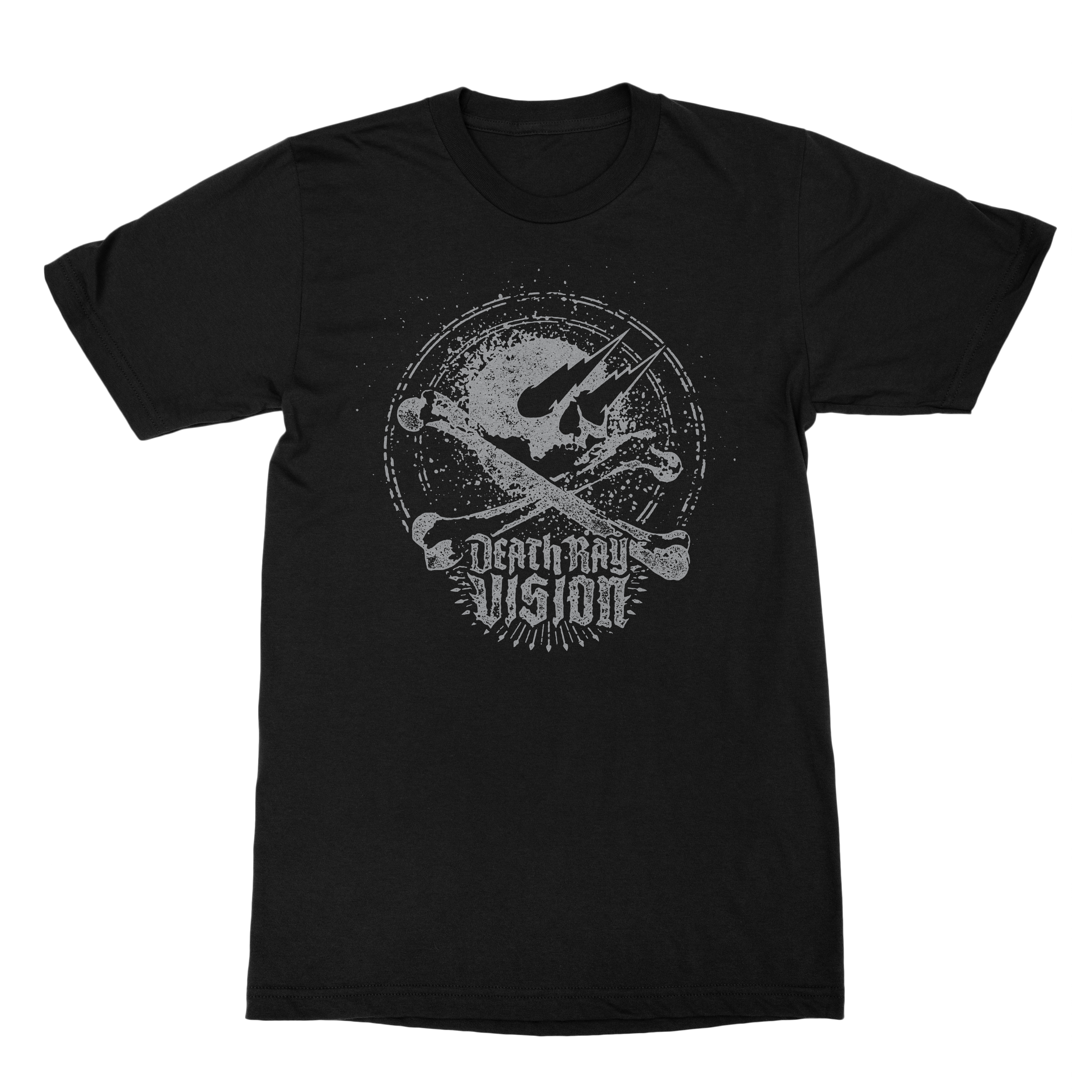 Death Ray Vision | Crossbones T-Shirt - Black