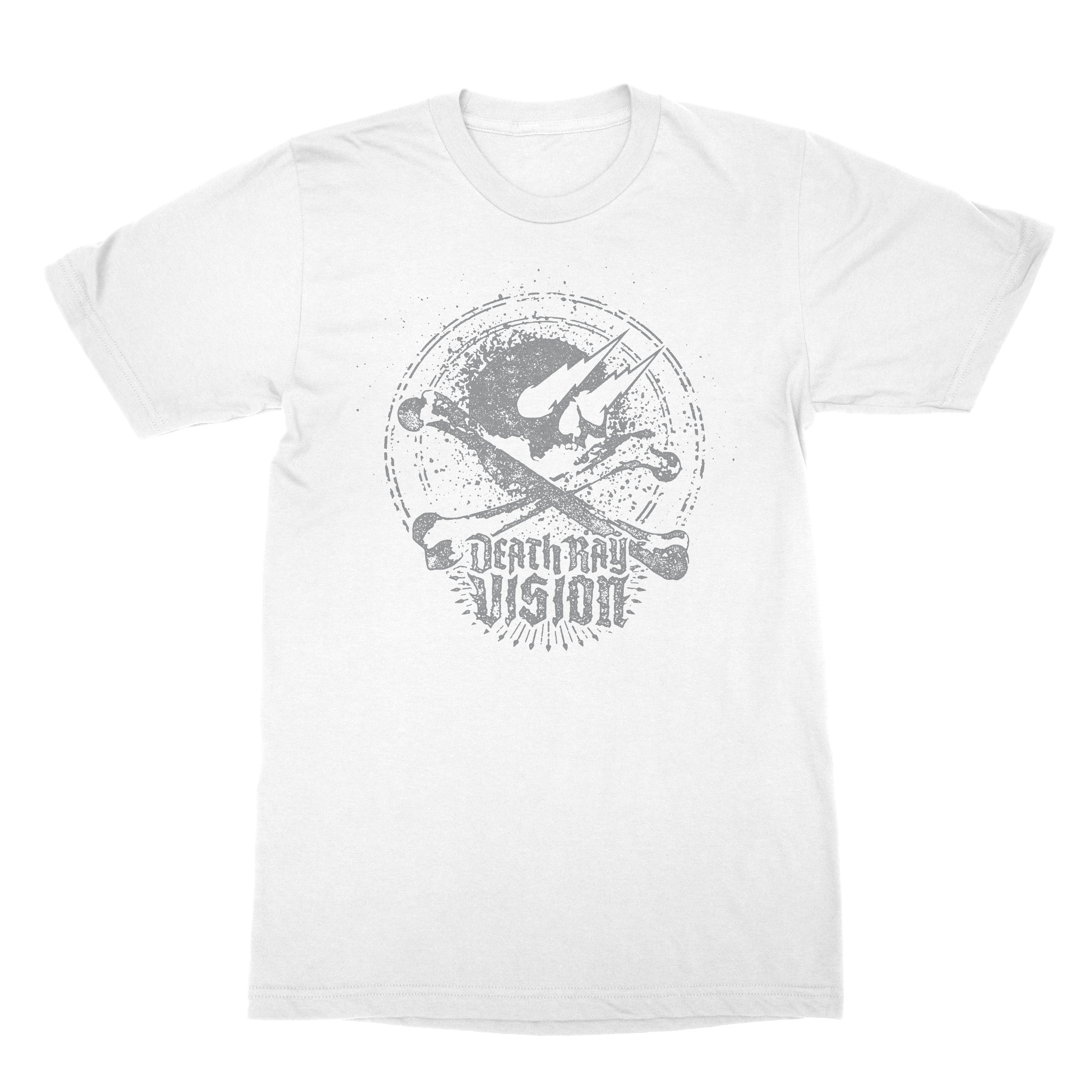 Death Ray Vision | Crossbones T-Shirt - White
