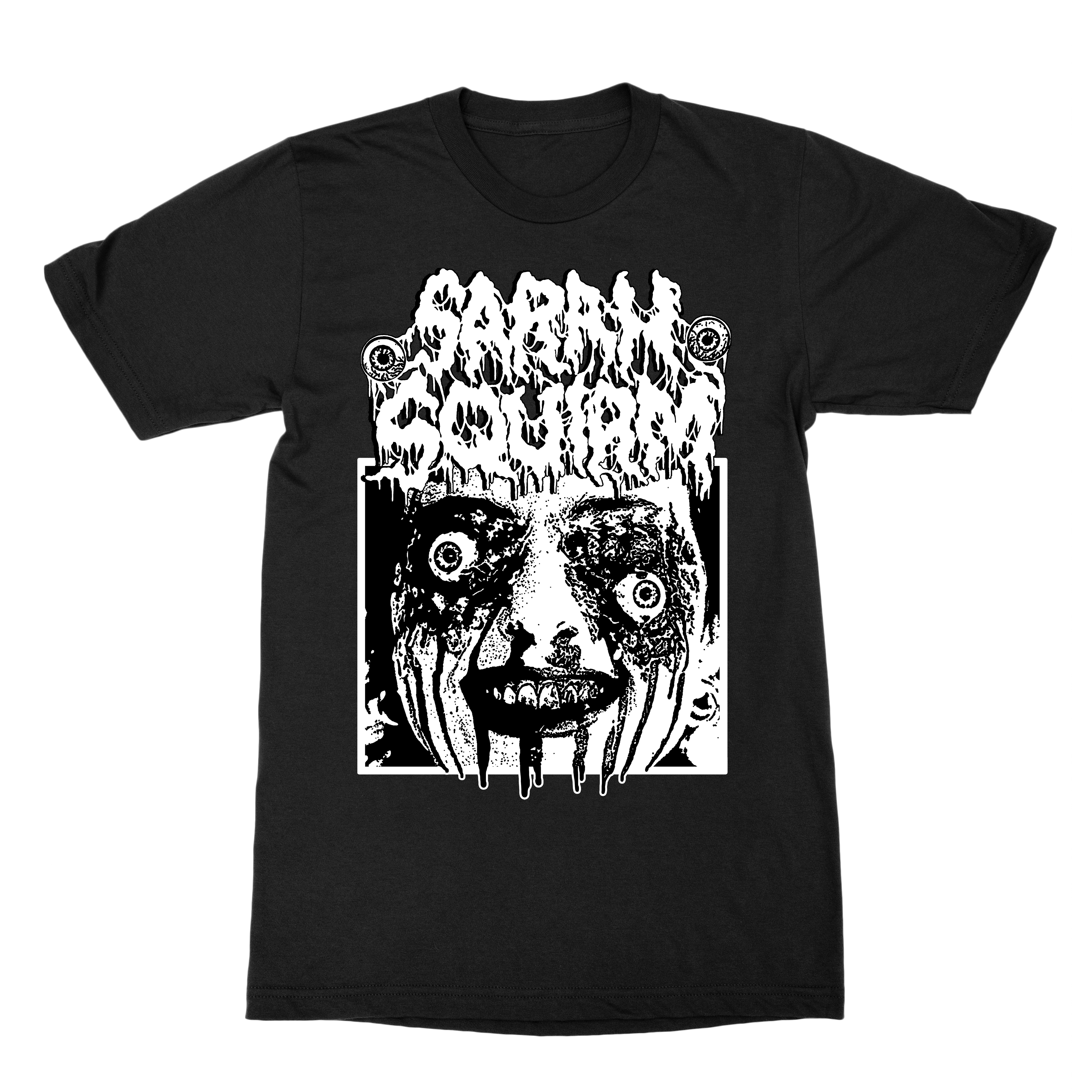 Sarah Squirm | Metal Face T-Shirt