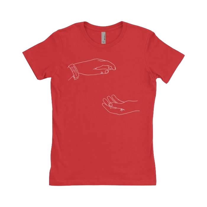 The Antlers | 10 Year Anniversary Women's T-Shirt - Red