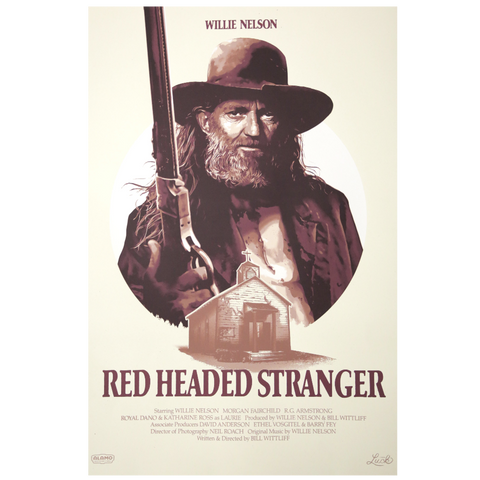 Luck Reunion | Red Headed Stranger Limited Edition Screen Print