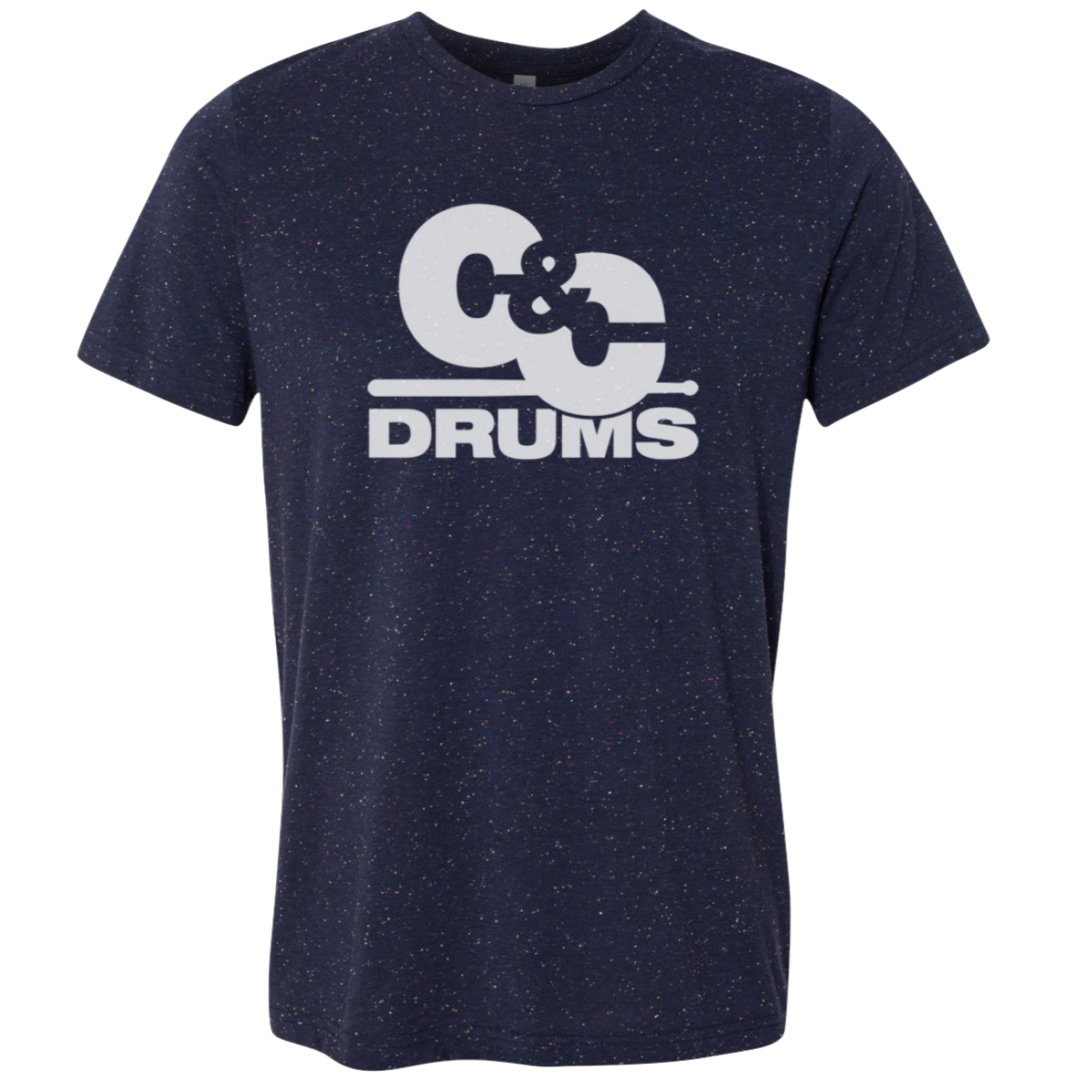 C&C Drum Co. | 70's T-Shirt - Speckled Navy