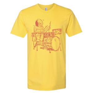 C&C Drum Co. | John Herndon T-Shirt - Yellow