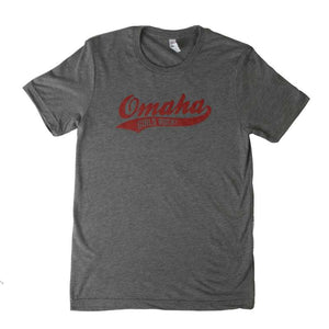 Omaha Girls Rock T-shirt- Grey