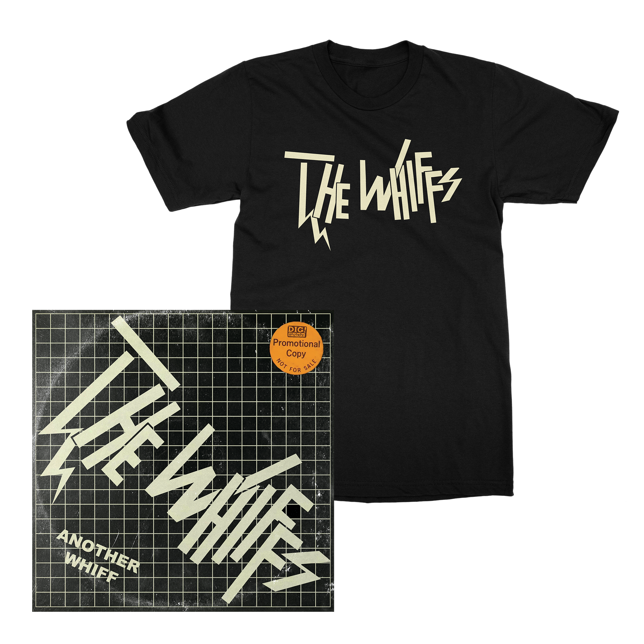 The Whiffs | LP + Black T-Shirt Bundle