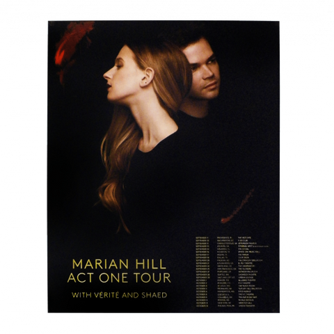 Marian Hill Act One Tour Poster