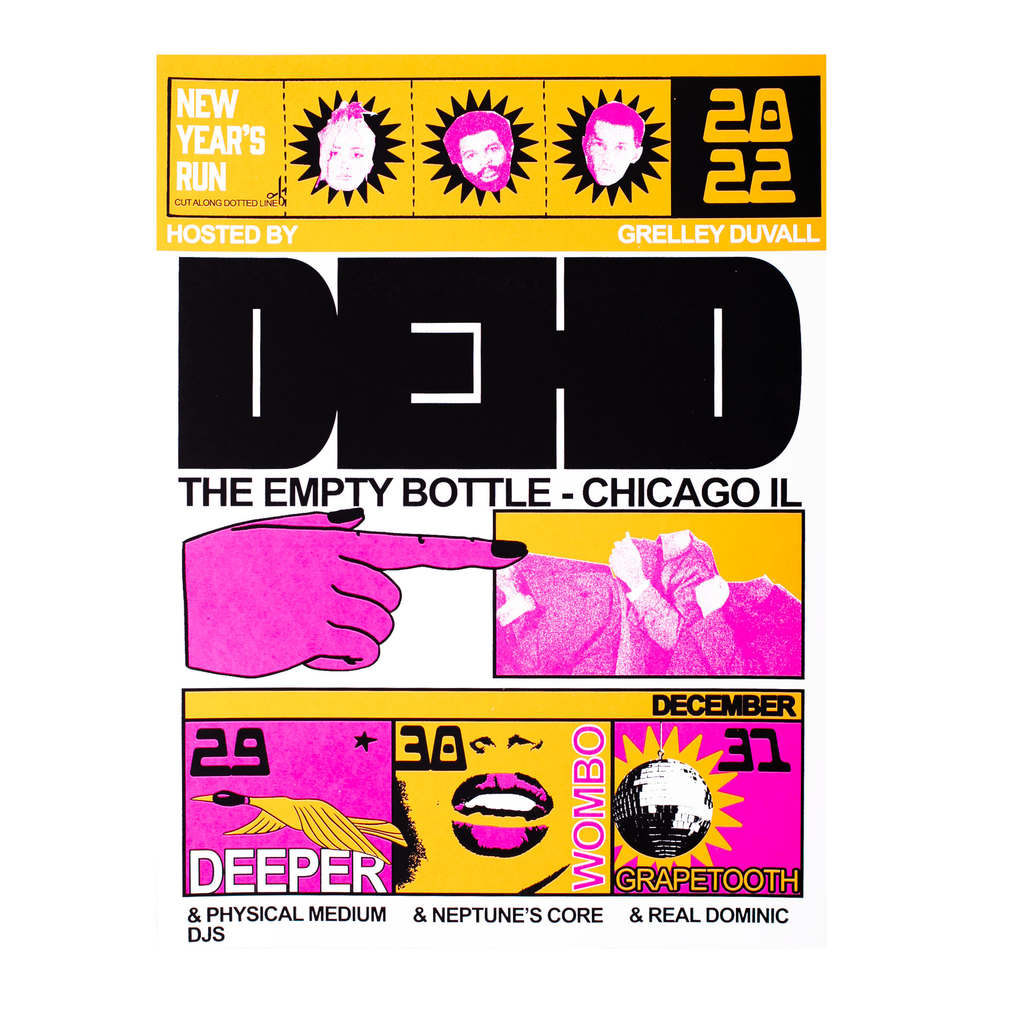 Dehd | New Years Eve 2022 Poster