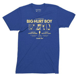 Donovan Woods | Big Hurt Boy T-Shirt - Blue