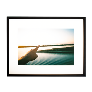 Kevin Morby | Mississippi River - Framed Photo With Custom Art *PREORDER*