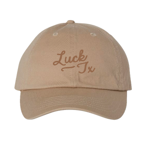 Luck Reunion | Embroidered Dad Hat - Tan