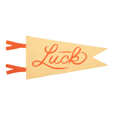 Luck Reunion | Luck Logo Fishtail Flag