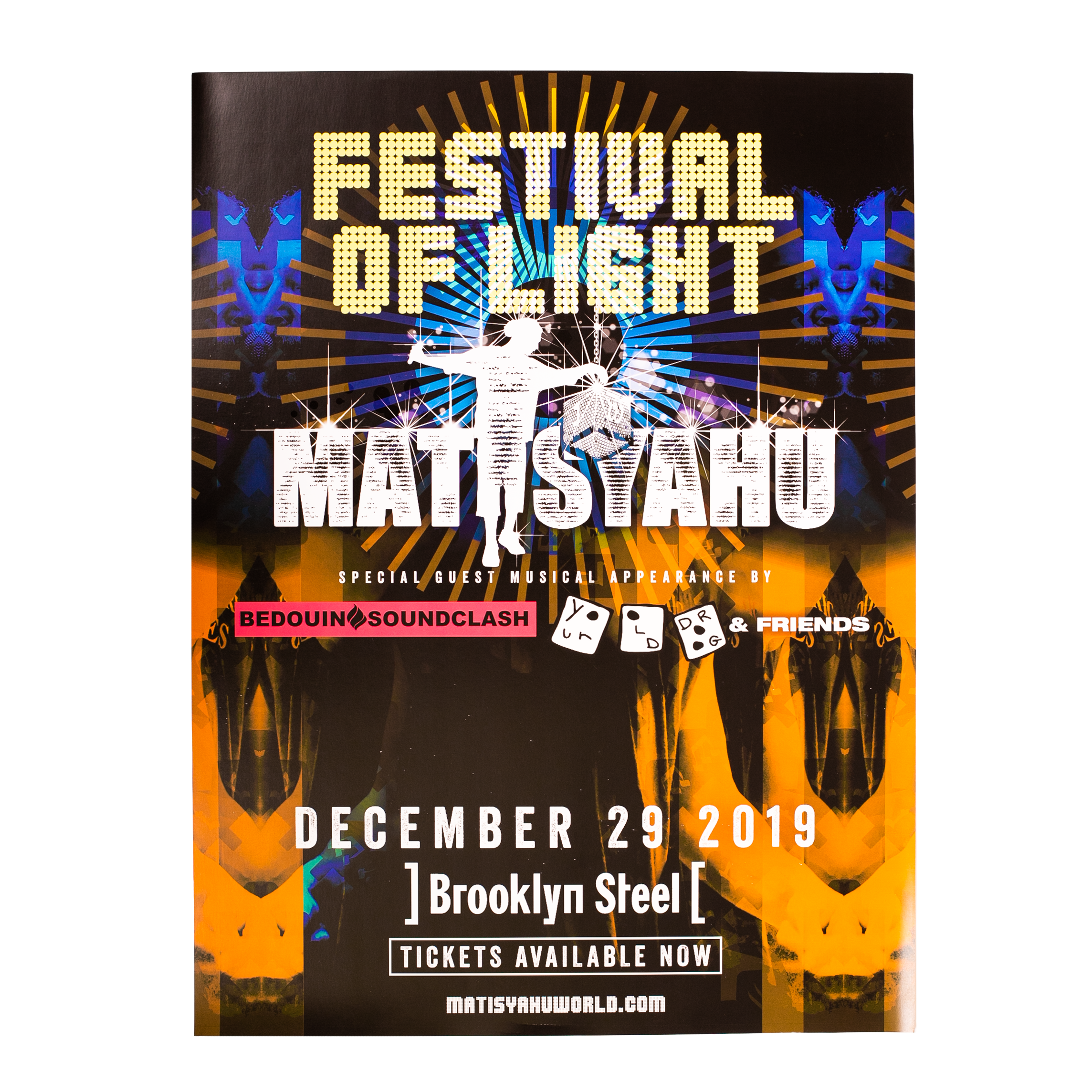 Matisyahu | 2019 Festival Of Light Poster