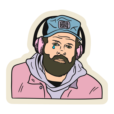 Donovan Woods | Big Hurt Boy Air Freshener - Pink