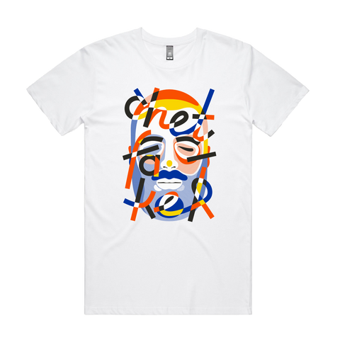 Chet Faker | Four Color Face T-Shirt