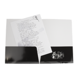 Soul Asylum - Folder w/ Signed Lyric Sheet + Magnet