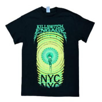 Killswitch Engage Vault | NYC 2016 Tour T-Shirt - Black