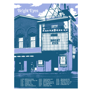 Bright Eyes | Late Spring 2022 Tour Poster