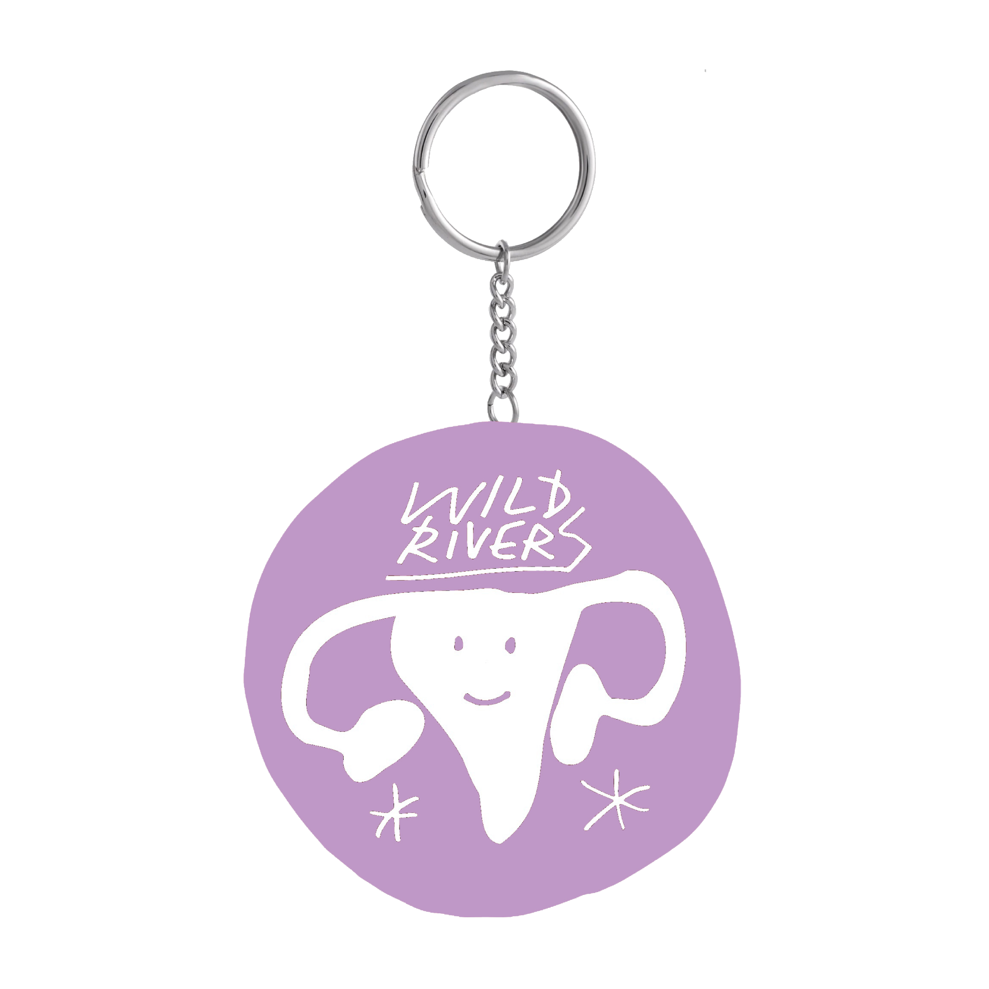 Wild Rivers | Planned Parenthood Purple Keychain